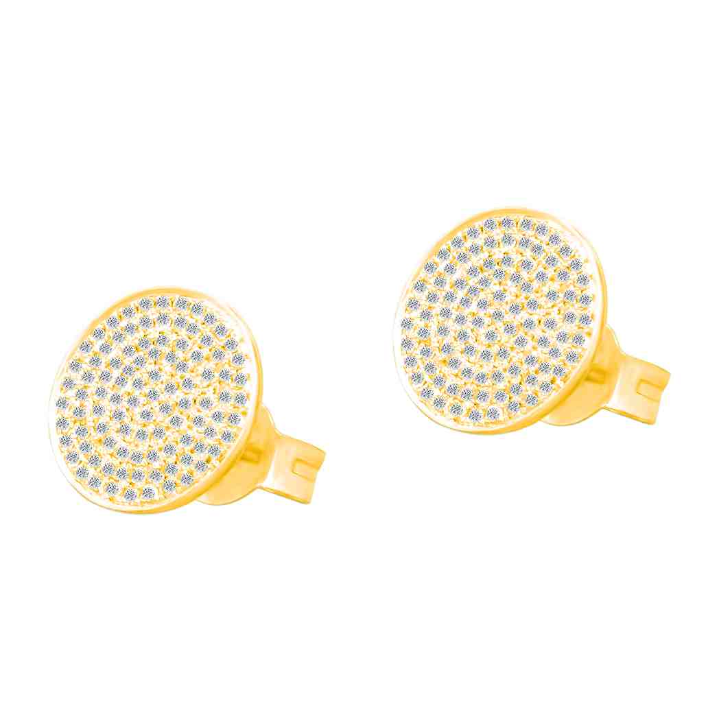 Round Stud Earring ER23039A